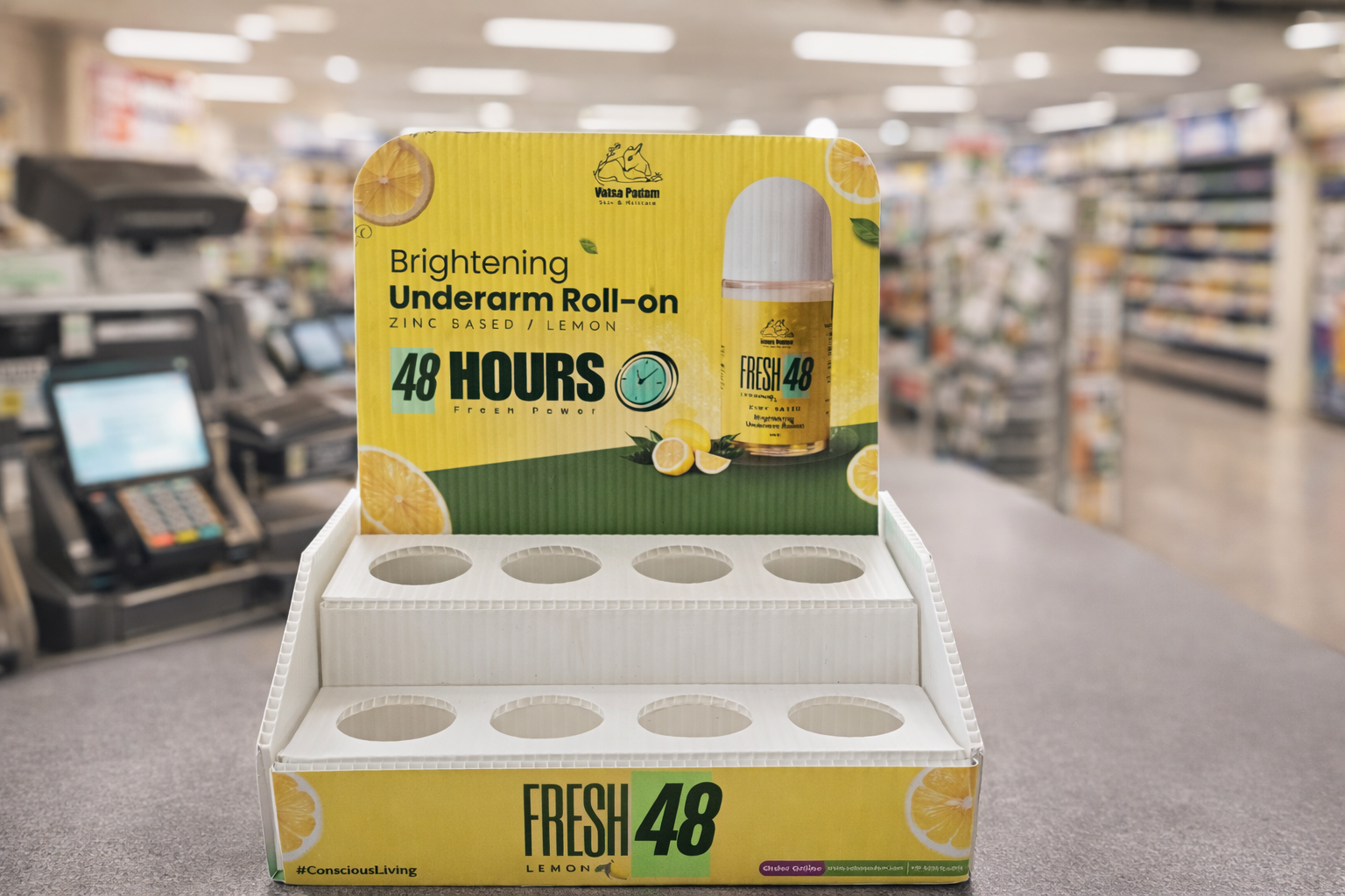 counter top display stand